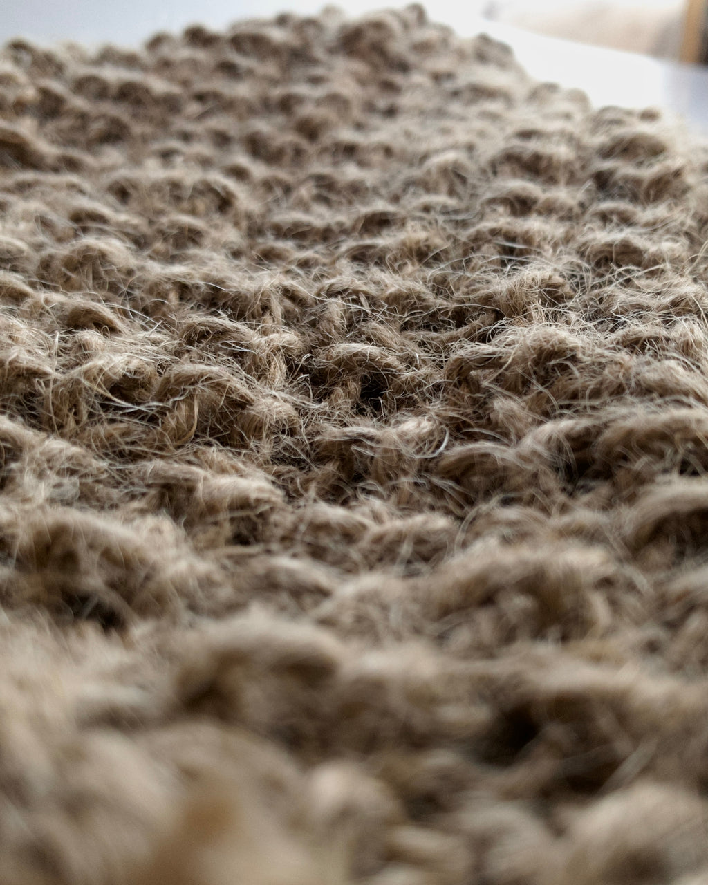 Jute bath and sauna sponge - glove